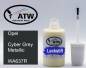 Preview: Opel, Cyber Grey Metallic, WA637R: 20ml Lackstift, von ATW Autoteile West.